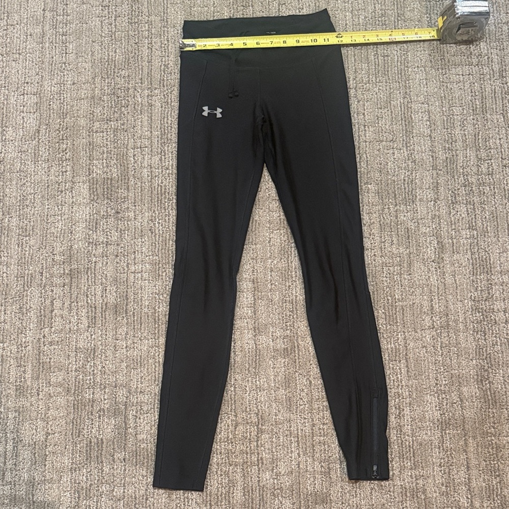 Under Armour Kids Jet Black Leggings